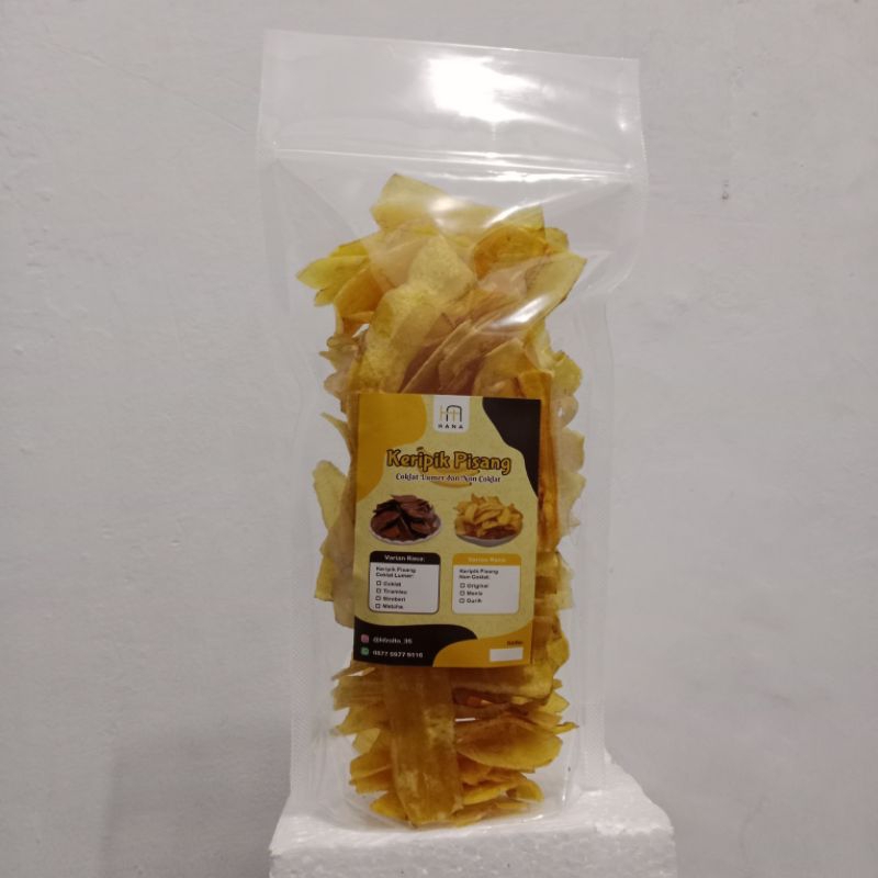 

Keripik pisang rasa manis