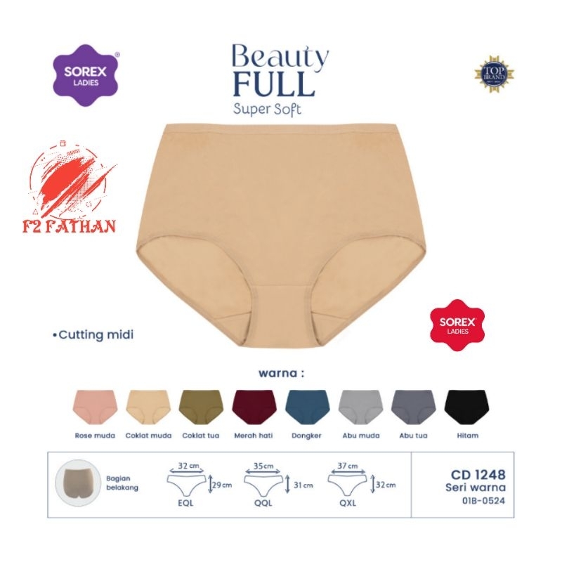 Cd sorex|Celana Dalam Sorex Art 1248 Jumbo EQL-QQL Cd Celana Dalam Wanita Terlaris