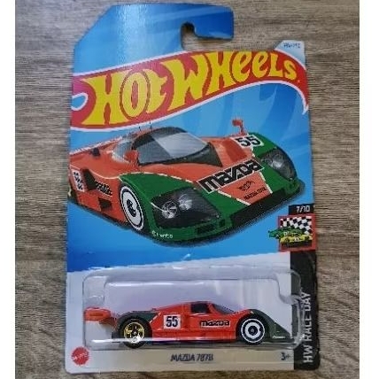HOT WHEELS Mazda 787B orange