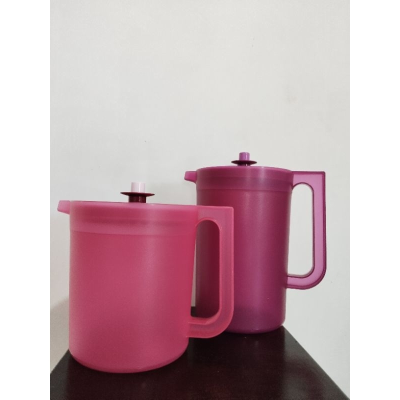 Tupperware pitcher 1 liter dan pitcher 2 liter teko minum