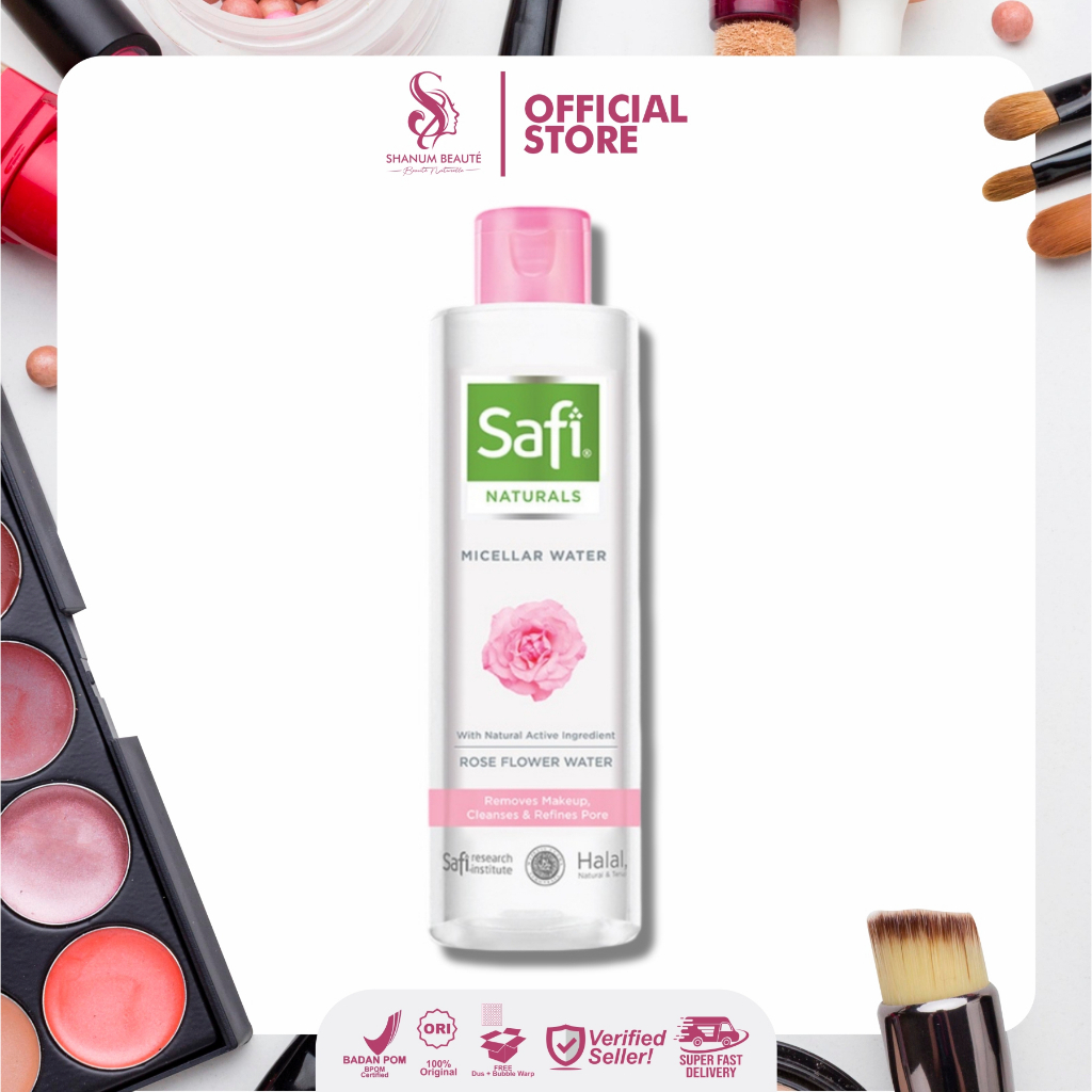 Safi Naturals Micellar Water With Rose