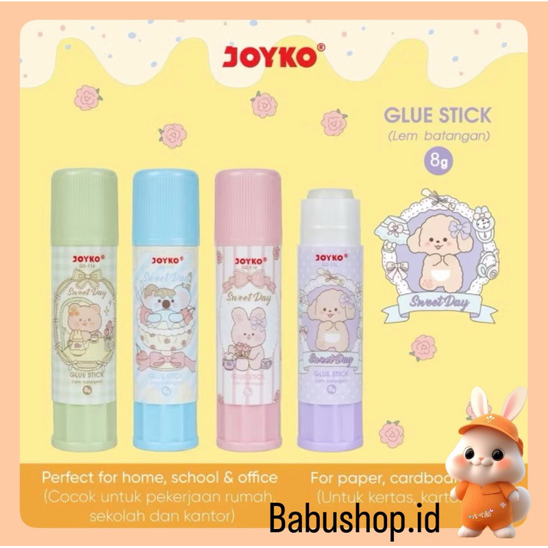 

BBS Glue Stick Lem Batang Joyko GS-116 8gr Sweet Day