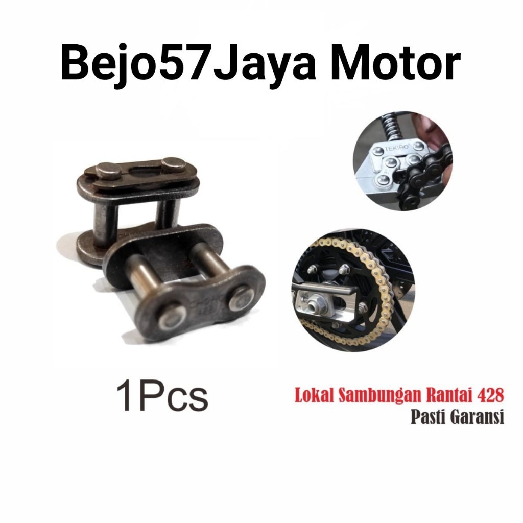 Sambungan Rantai 428 / Sambungan Rantai Motor / Rantai Motor