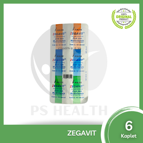 ZEGAVIT 6 Kaplet -  Zinc & Multivitamin