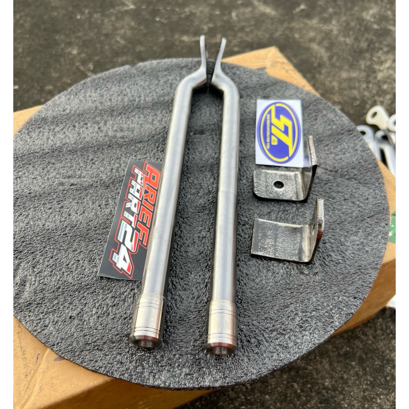 begel cb panjang manisan stainless stanlise begel cb besi polos panjang manisan stanlise pnp shock t