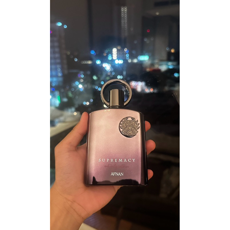 Decant Afnan Supremacy Not Only Intense