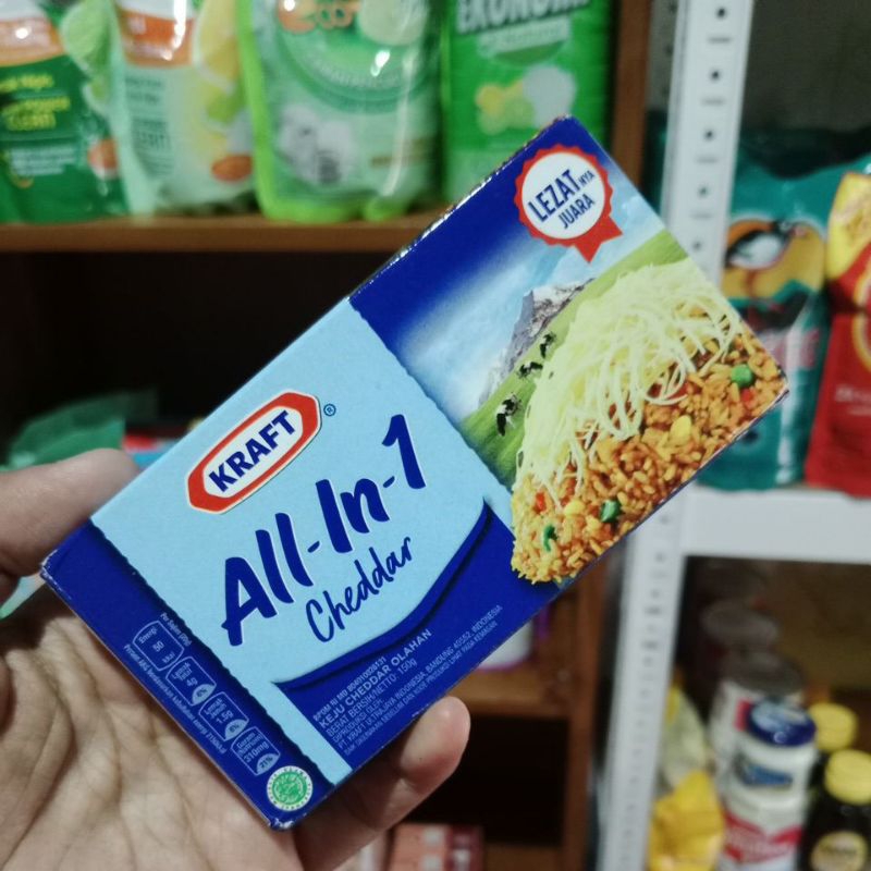 

kraft all in 1 cheddar 150gr
