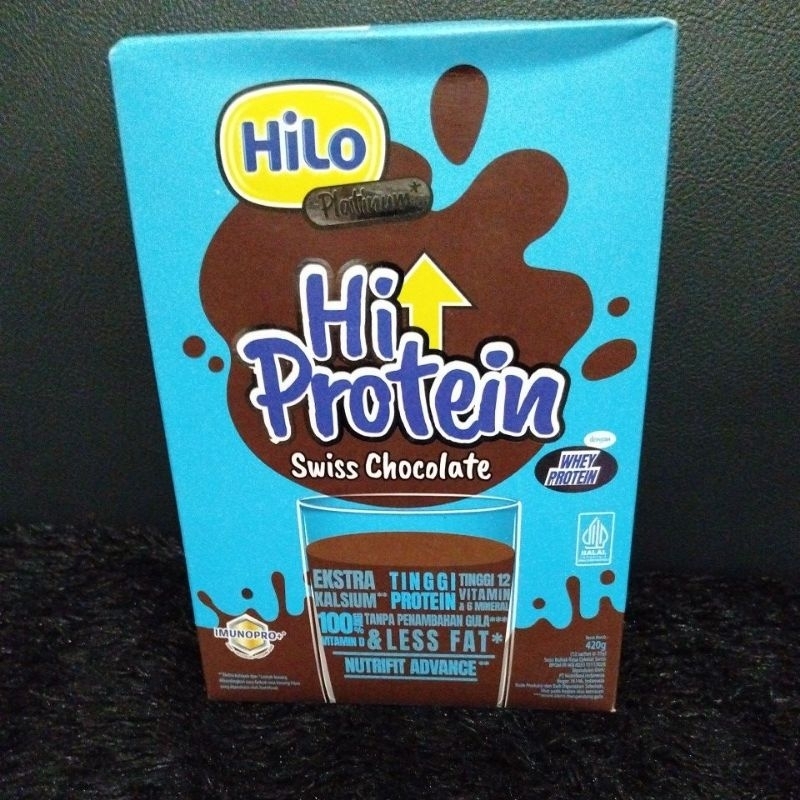 

Hilo platinum hi protein 420gr swiss chocolate 420 gram