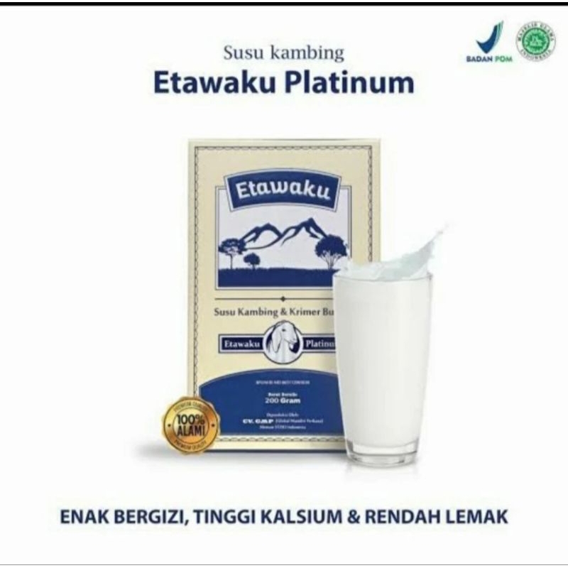 

Etawaku Platinum Susu Kambing
