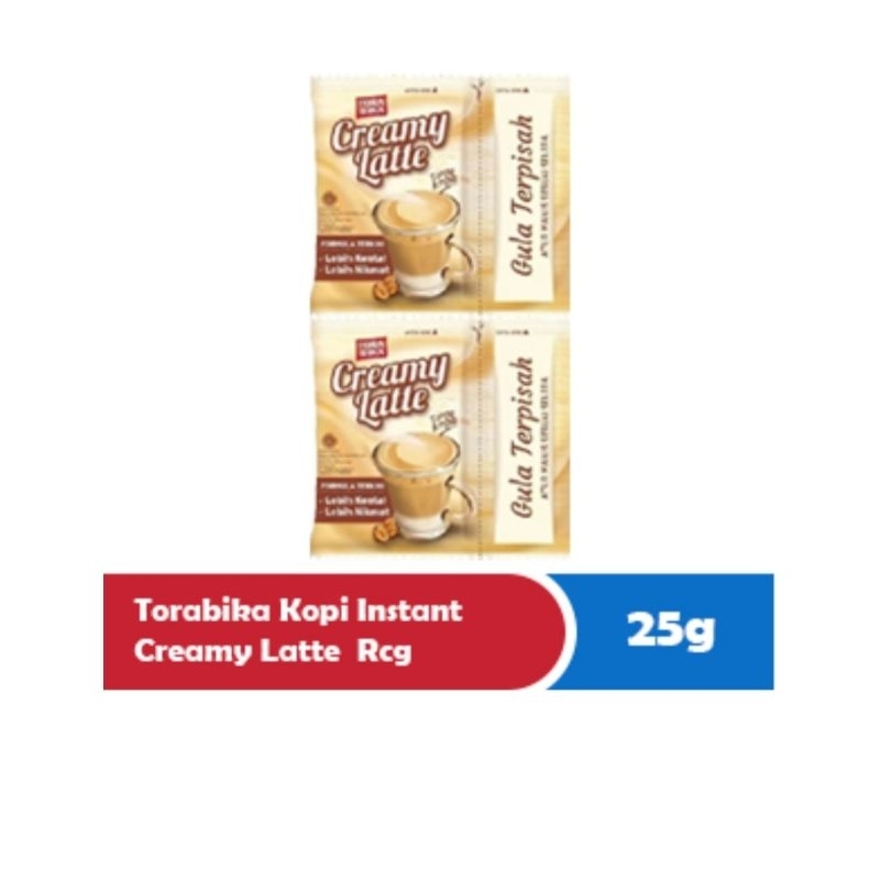 

TORABIKA KOPI INSTANS CREAMY LATTE RCG 25G