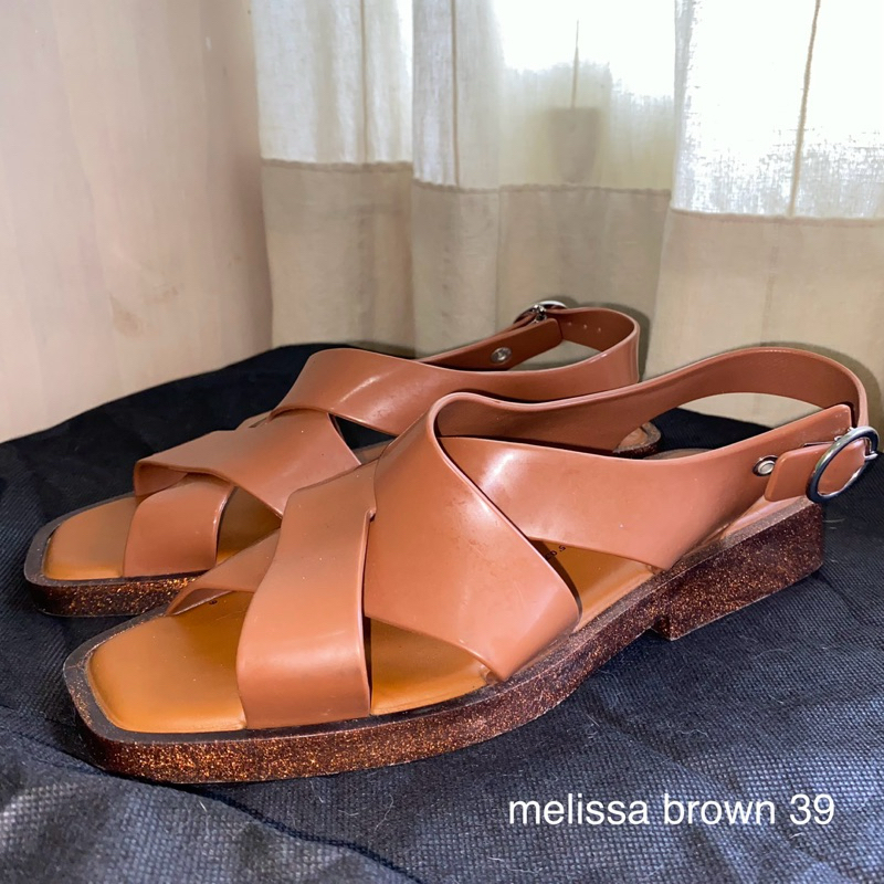 [preloved] mellisa brown sandals
