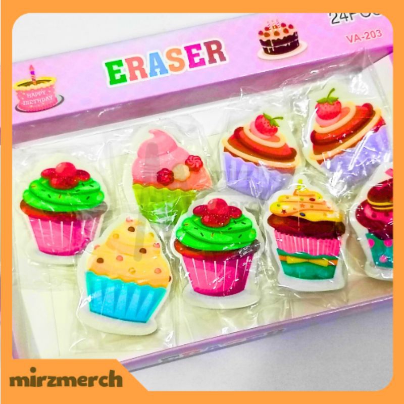 

Penghapus Karakter Anak Motif Cake Kue Lucu Stationary Perlengkapan Sekolah