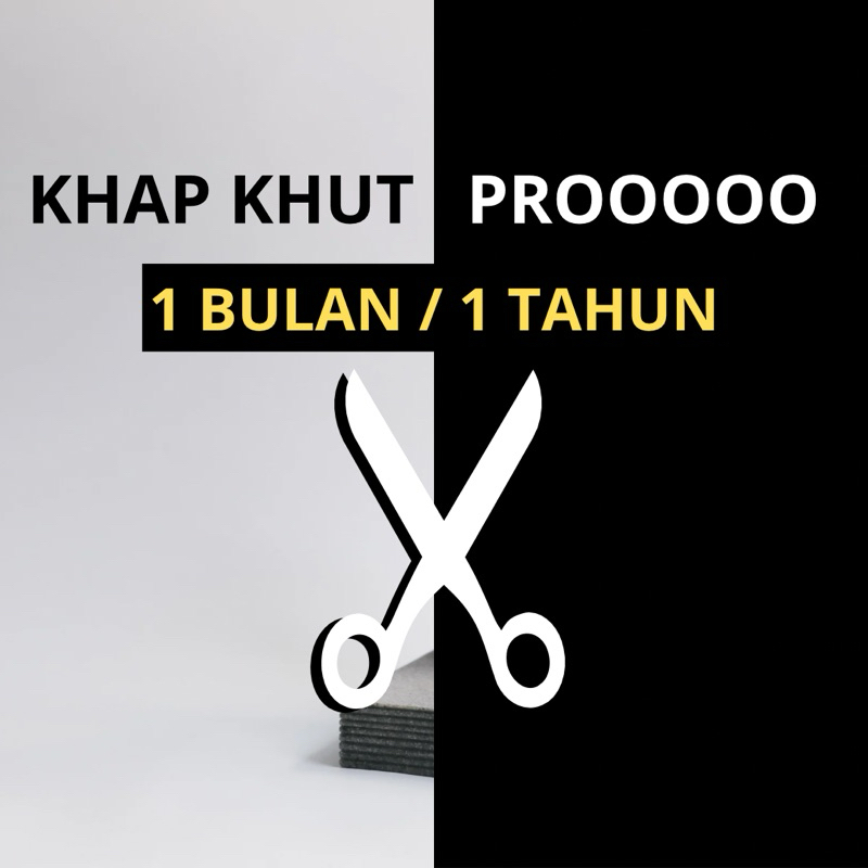 

GUNTING HITAM PUTIH BERKUALITAS PRO PREMIUM