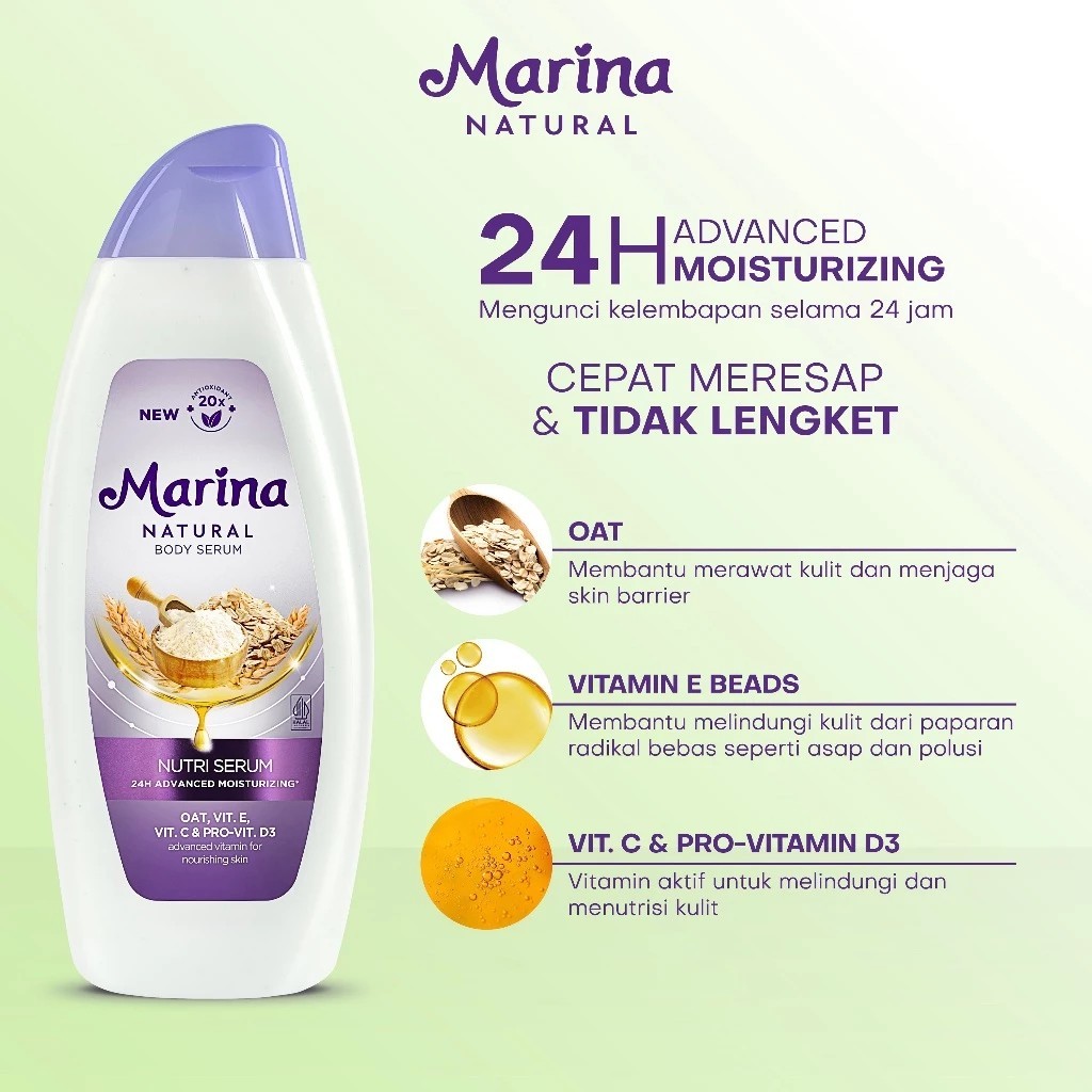 Marina Natural Hand and Body Lotion - Nutri Serum /RF KOSMETIK