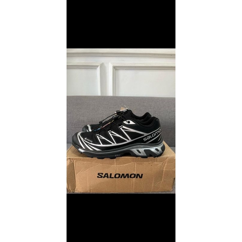 Salomon xt-6 black silver gtx