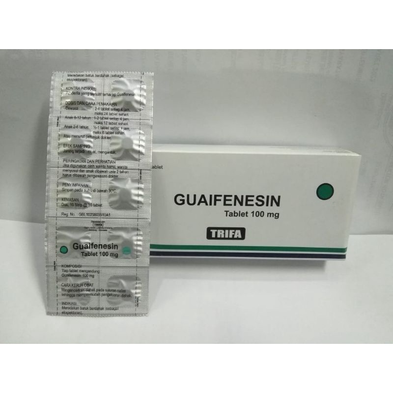 TM Guaifenesin tab PT TRIFA