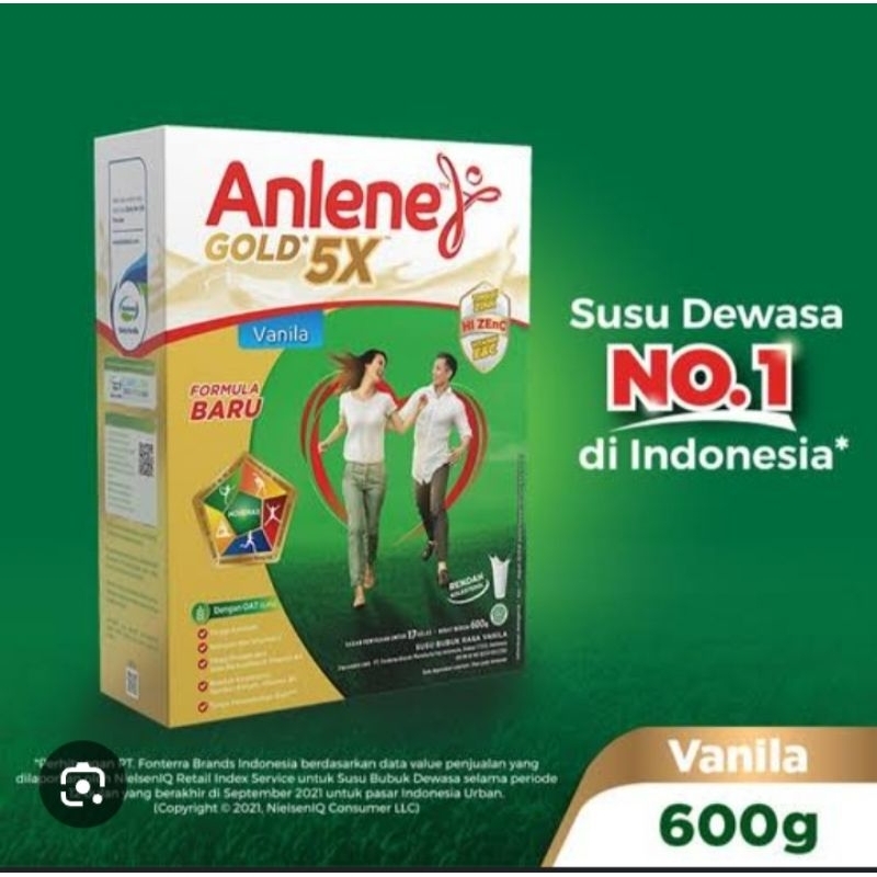 

Anlene Gold Vanila 600G