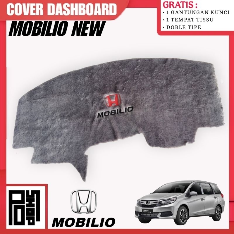 Cover dashboard bulu mobil Honda mobilio 2016-2025 alas dashboard mobil bulu honda new mobilio varia