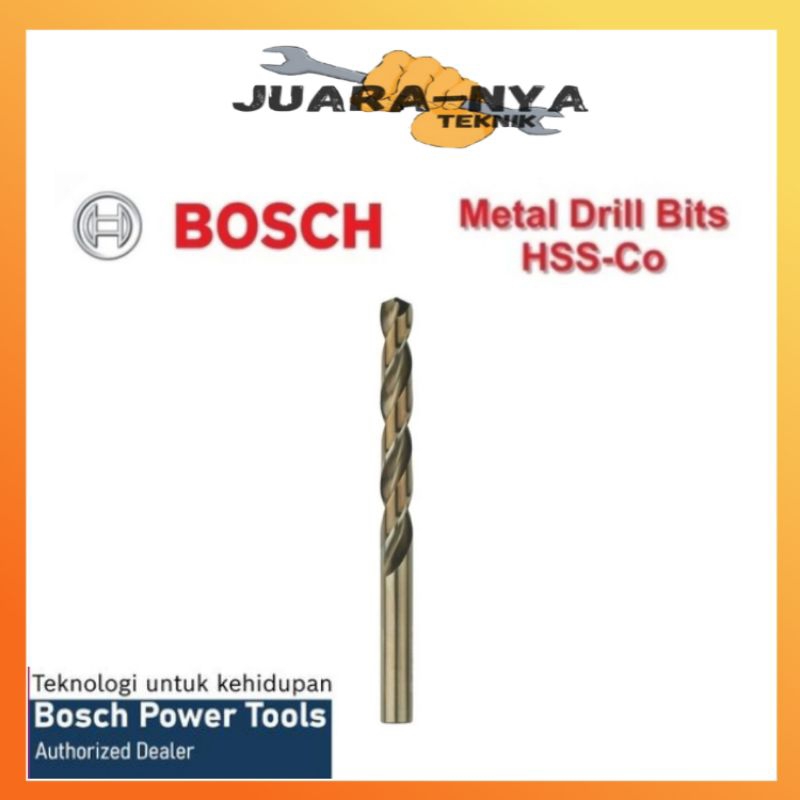 BOSCH Mata Bor HSS Co 12mm Mata Bor Baja Besi Stainless