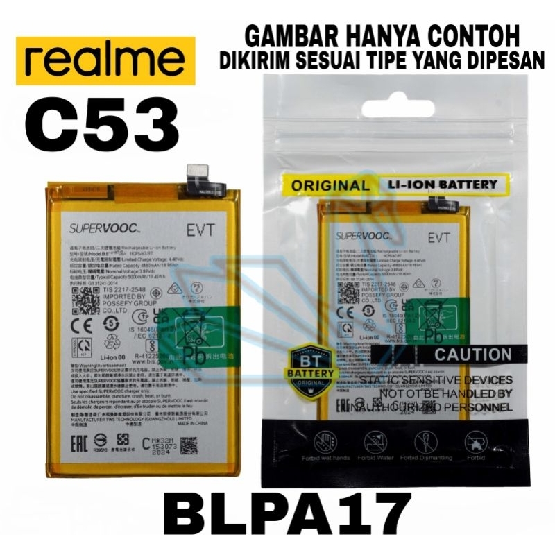 Baterai BLPA17 REALME C53