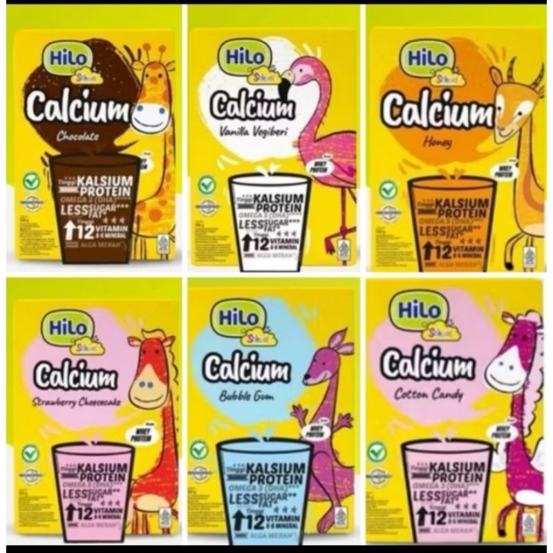

HiLo School Susu Bubuk Tinggi Protein 500gr