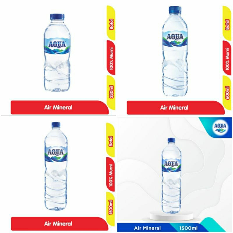 

AQUA Air Mineral 330ml/600ml/1500ml