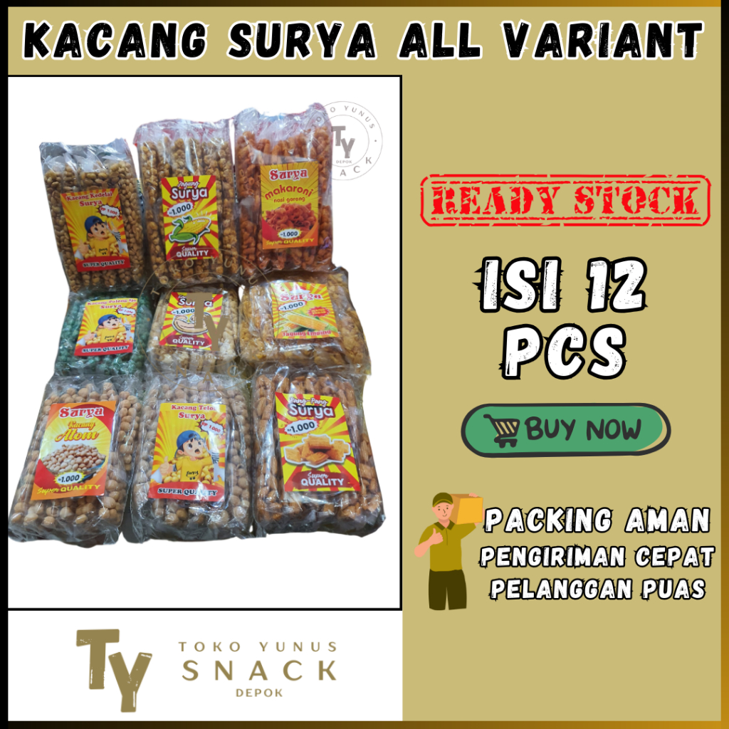 

KACANG SURYA ALL VARIANT ISI 12PCS