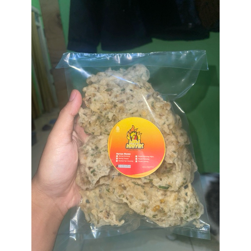 

Mam Kriyik, Keripik Kacang Dan Kedelai 50Pcs 25+25