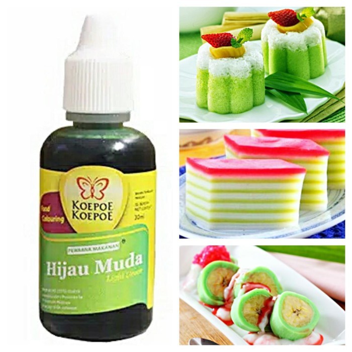 

PEWARNA MAKANAN KOEPOE HIJAU MUDA