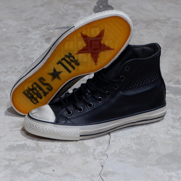 John Varvatos x  Converse Chuck Taylor Hi Embossed Studded