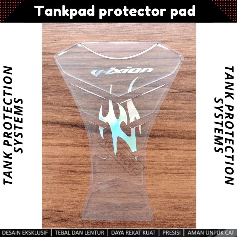 stiker Timbul Tankpad protector pad Vixion old new dan lainya Transparan