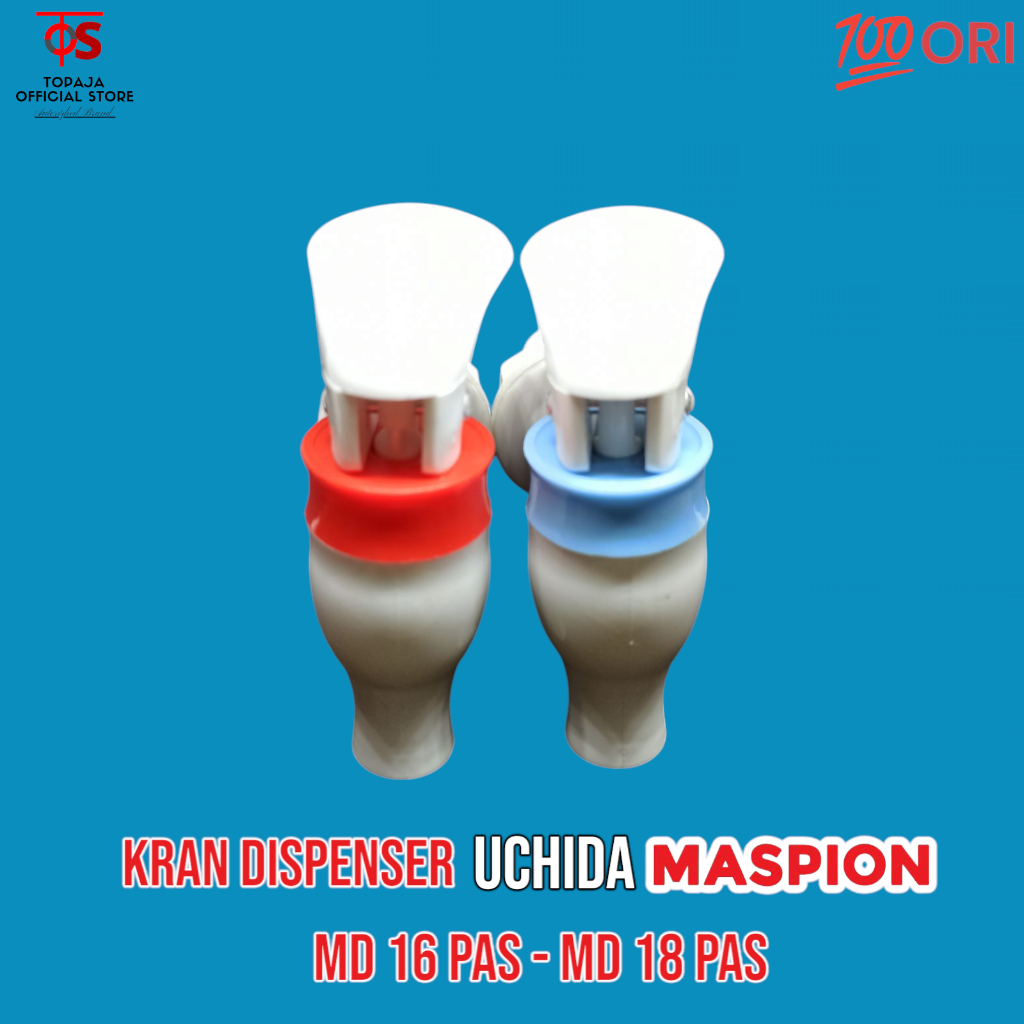 Kerang Dispenser UCHIDA MASPION Original Hot Cold - Kran Dispenser MASPION UCHIDA MD16PAS - MD18PAS