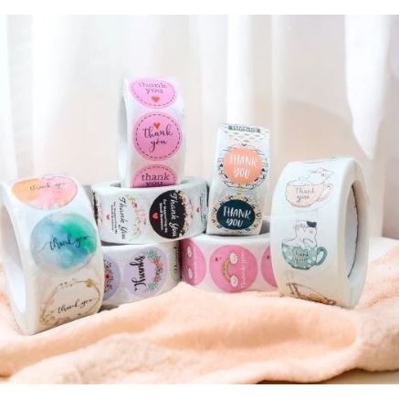 

Stiker Label Thank You / Stiker Label Thank You