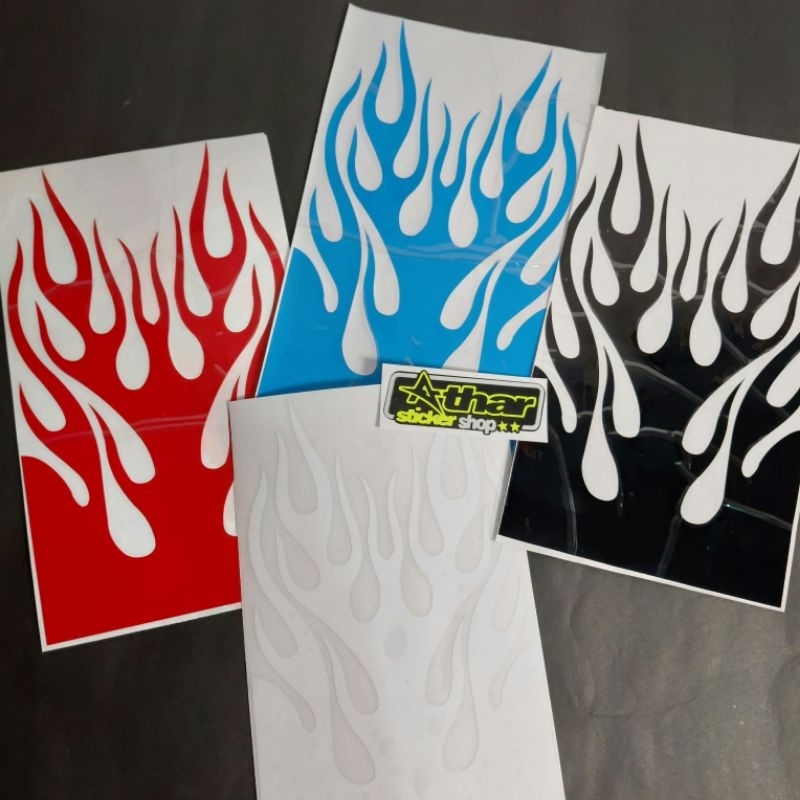 stiker spakbor motor stiker api spakbor motor stiker cutting