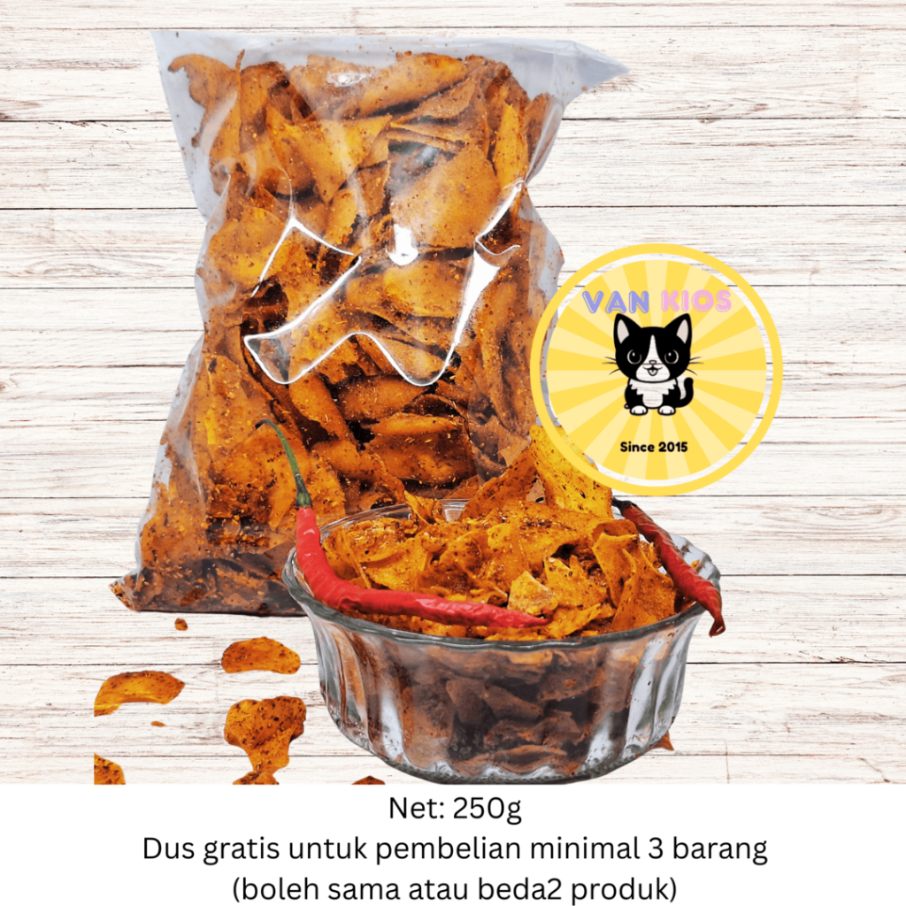

Keripik setan/ Keripik super pedas RIKI (asli)