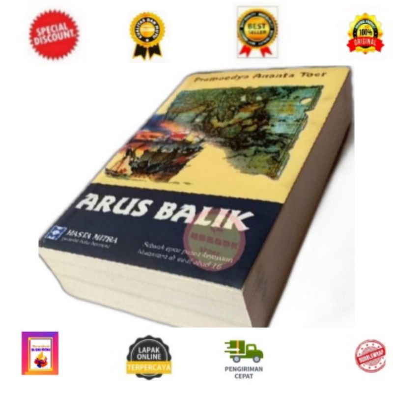 Novel Sastra TETRALOGI BURU Pramudya Ananta Tour,  ARUS BALIK