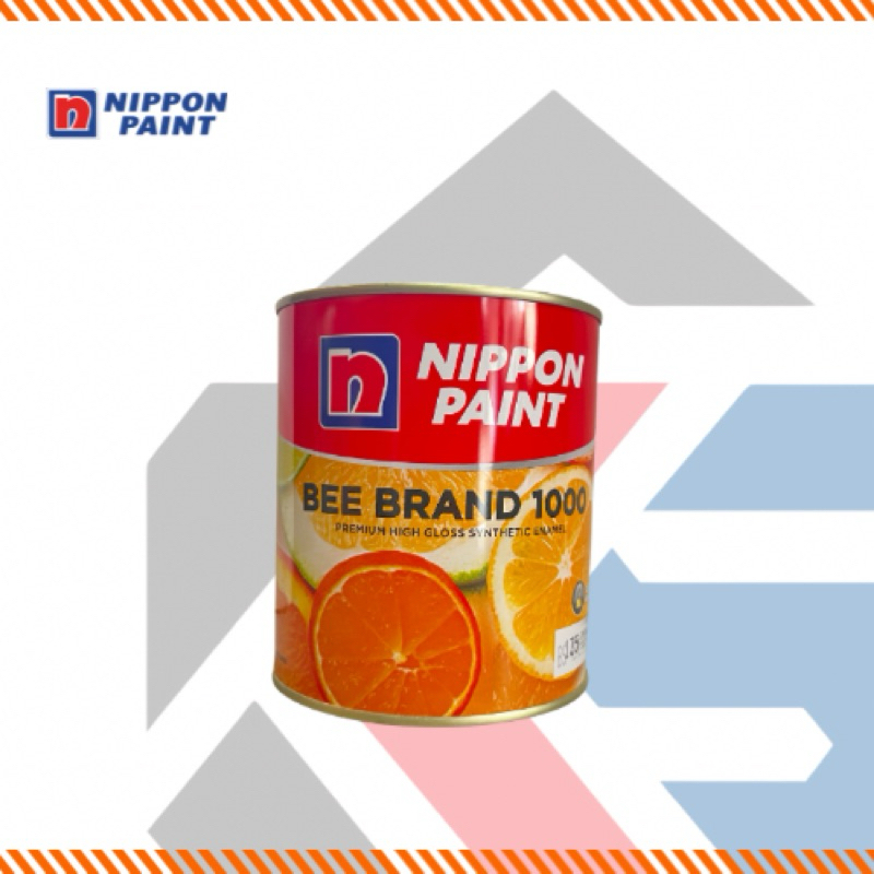 BEE BRAND 1000 1 KG NIPPON PAINT / CAT MINYAK KAYU & BESI