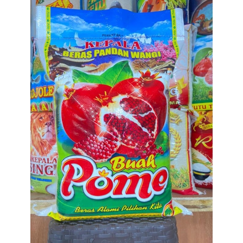 

beras buah pome 20kg pandan wangi super mutu terjamin