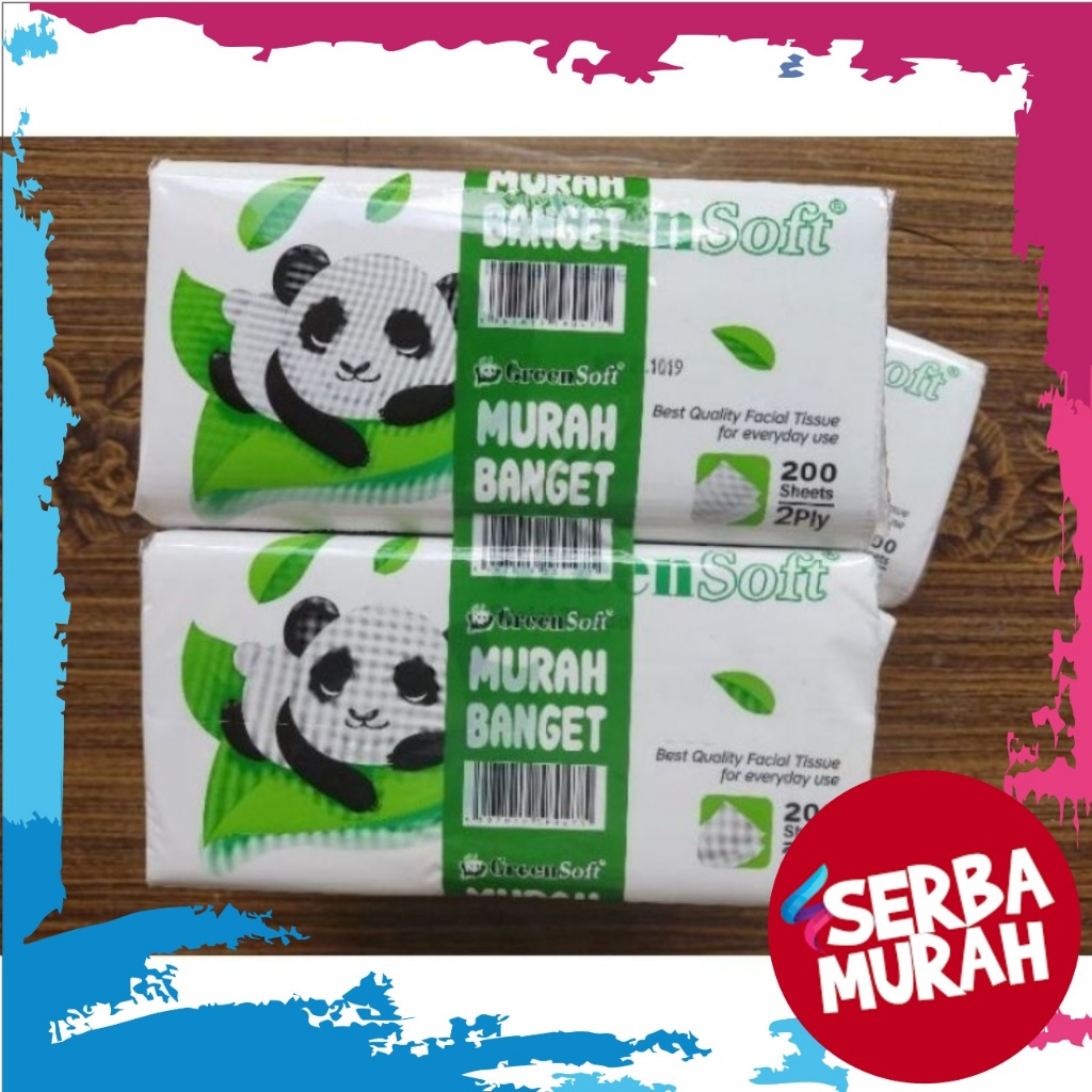 Green Soft Tisu Tissue Kertas Kecil