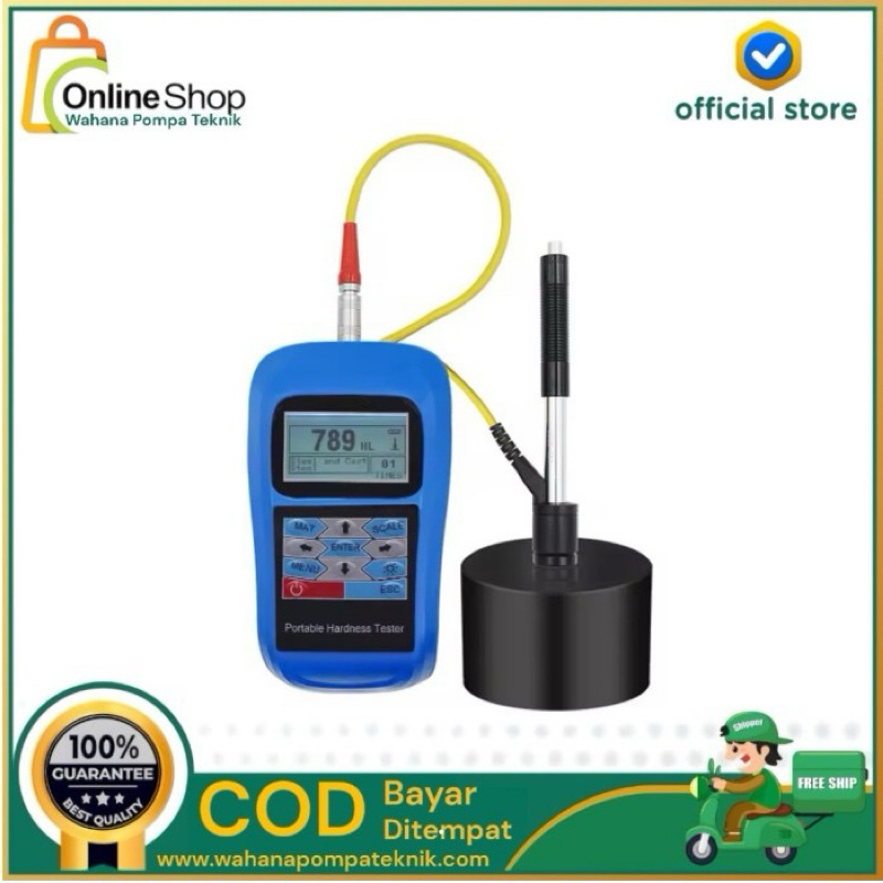 Original Hardness Tester Durometer JITAI 771 Portable Leeb Hardness Tester Durometer