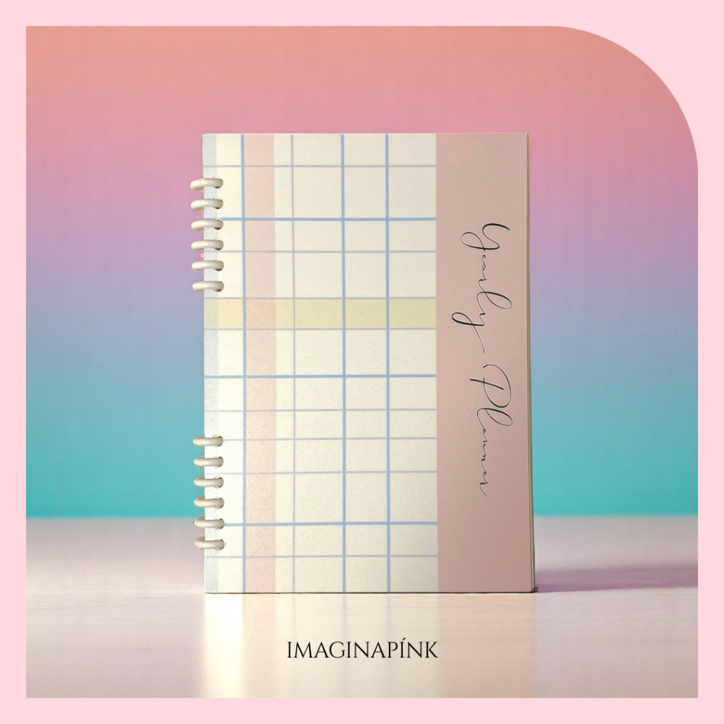

Buku Catatan Simple Aesthetic - Buku Planner Tahunan Pink - Yearly Journal A5 - Buku Perencana Tahunan (SIMPLE-1)