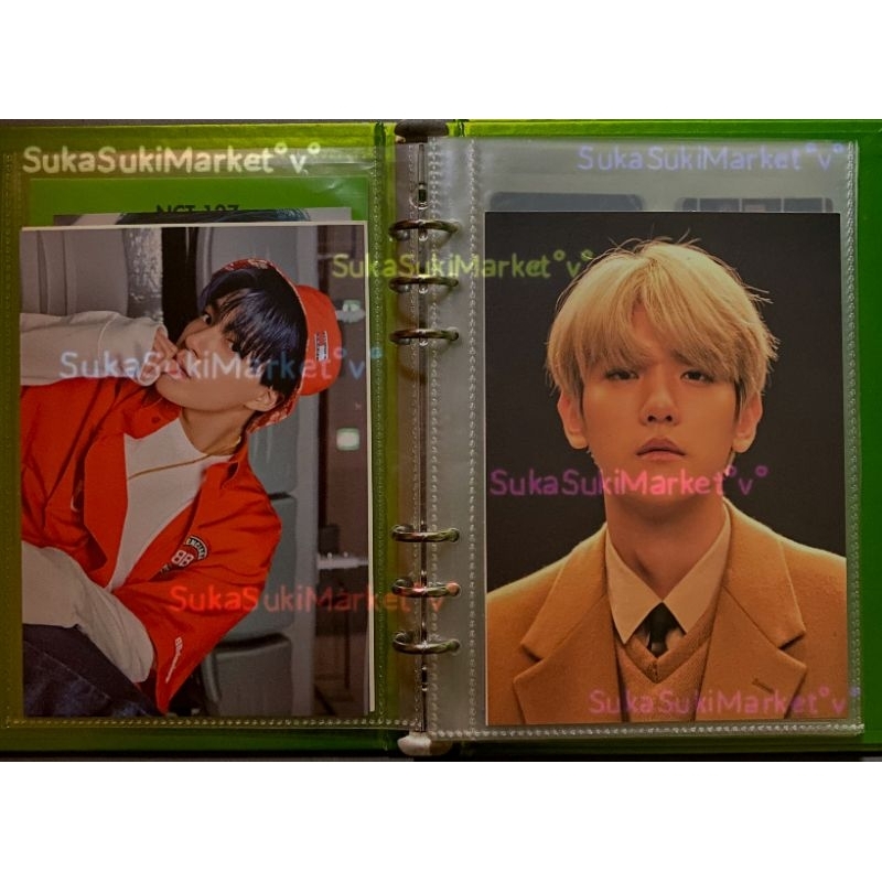 postcard jeno nct postcard baekhyun exo murah