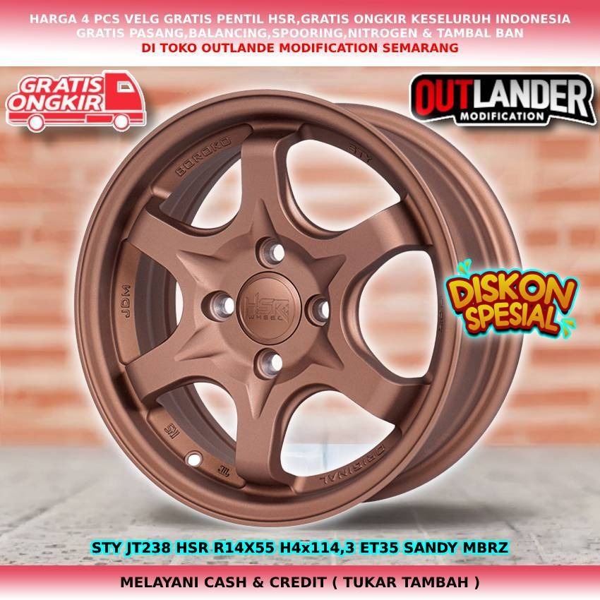 velg mobil racing r14, velg mobil Isuzu Panther KIA Carens Pride Visto dll velg hsr sty r14