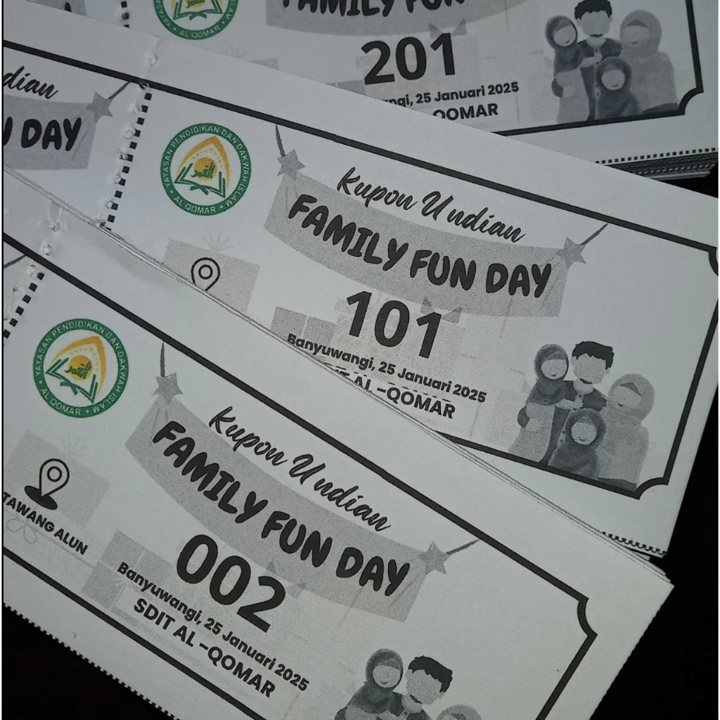 

Percetakan Kawi - Kupon Undian / Tiket Parkir