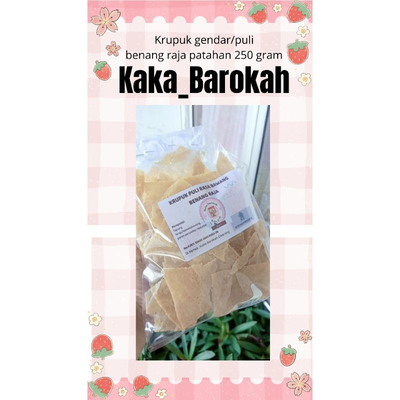 

BBK28-Krupuk puli patahan 250 gram benang raja
