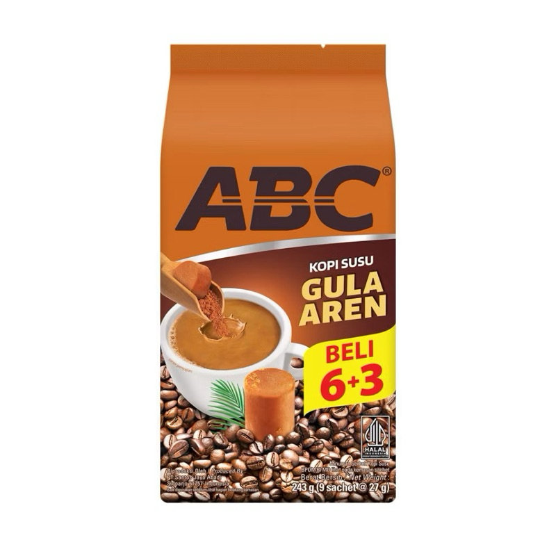 

ABC KOPI SUSU GULA AREN 6+3