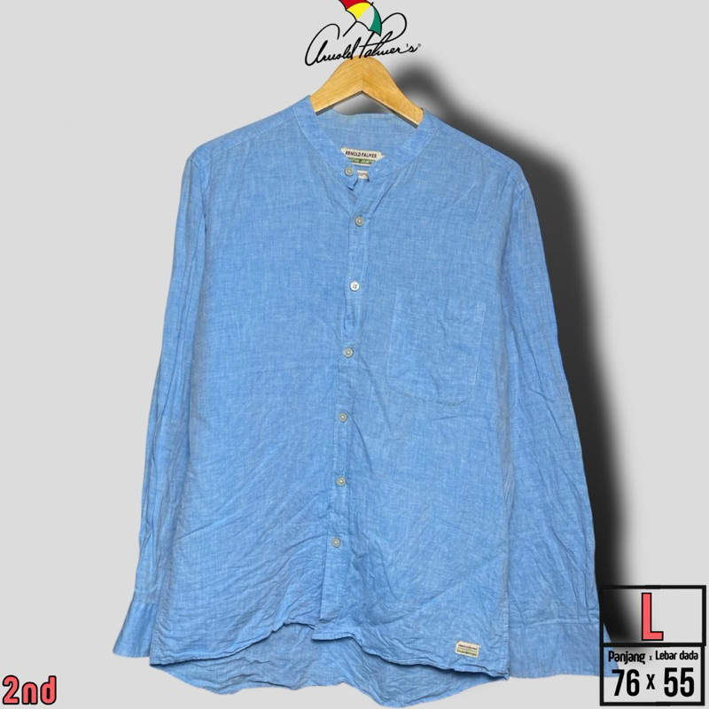 KEMEJA POLOS SANGHAI PRIA ARNOLD PALMER SIZE L
