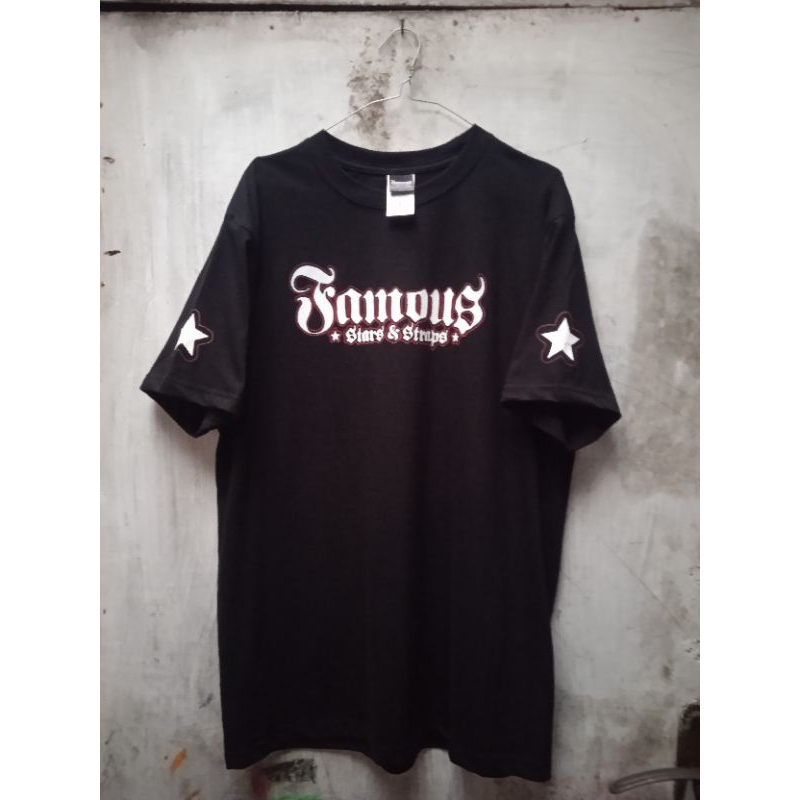 Kaos T-shirt Famous Stars & Straps vintage