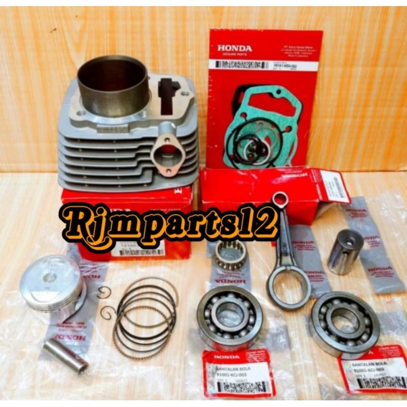 Blok seher komplit+Setang seher+Bearing kruk as Honda Tiger New/Tiger lama/Tiger Revo(KCN)