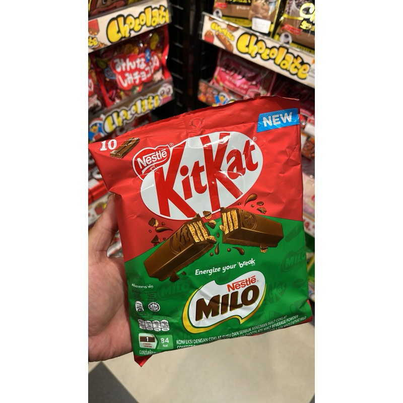 

kitkat milo coklat thai best seller